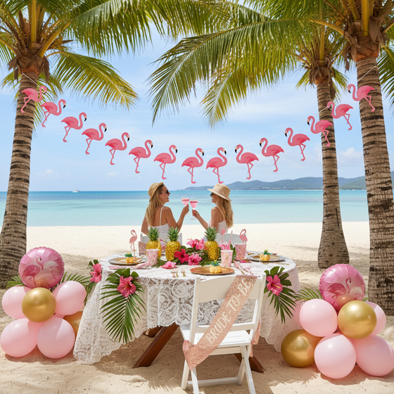 Flamingo bachelorette party