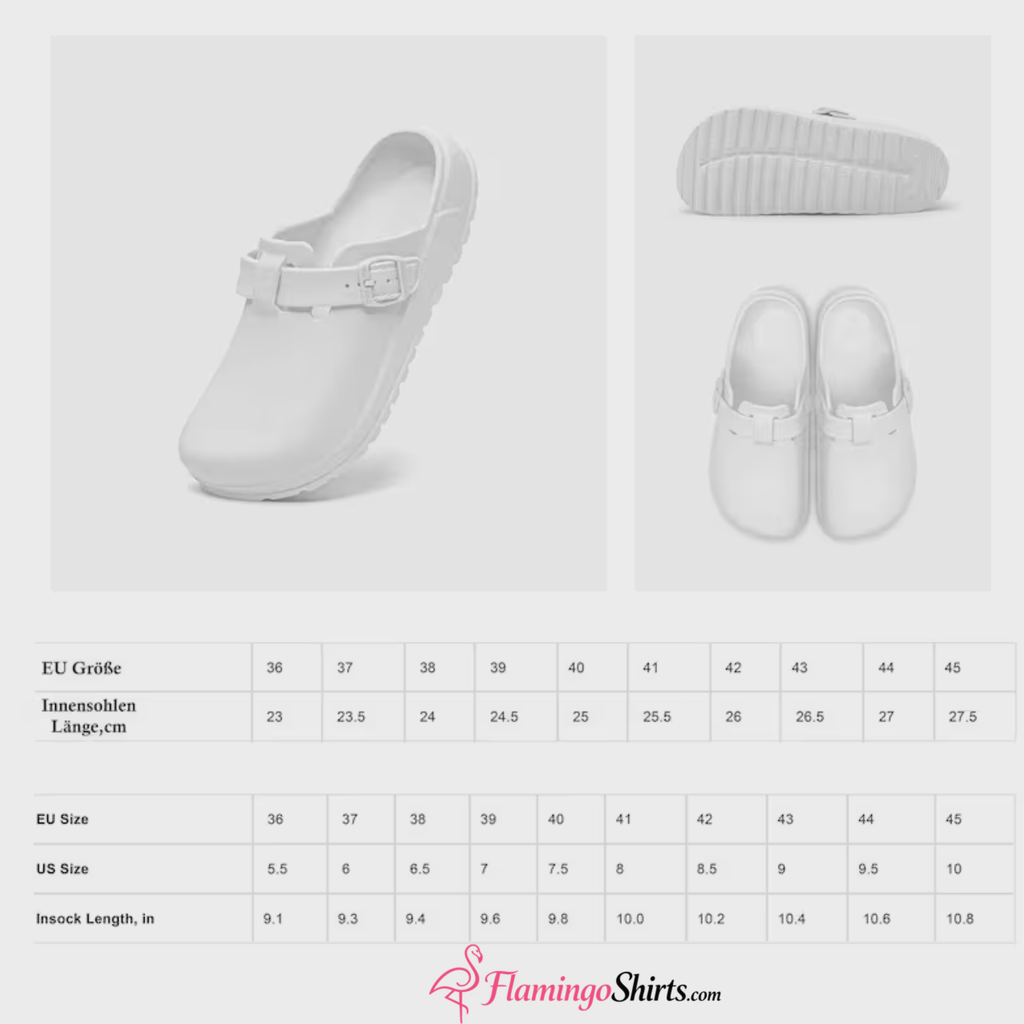 Flamingo Valentine with Hearts Clogs – Sweet Style & All-Day Comfort 💕🦩